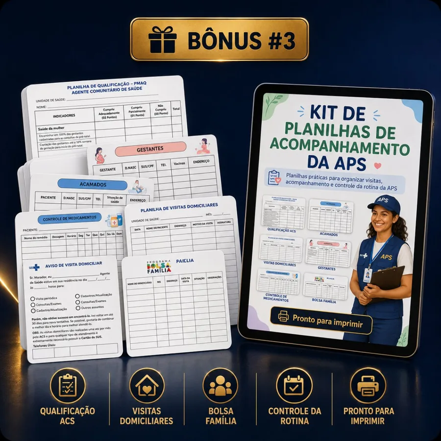 Kit Completo: Acompanhamento de Pacientes